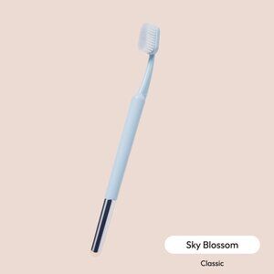NWT TRASK – The Better Brush | Sky Blossom w/ Chrome